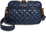 MZ Wallace Small Metro Quilted Nylon Camera Bag