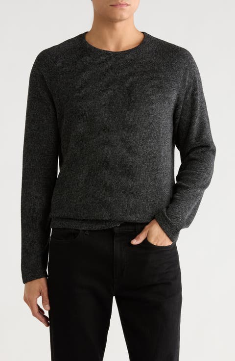Ribbed Raglan Sleeve Sweater