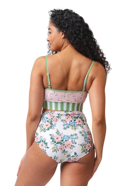 Lime Ricki Swimwear Reversible Ultra High-waist Bottom