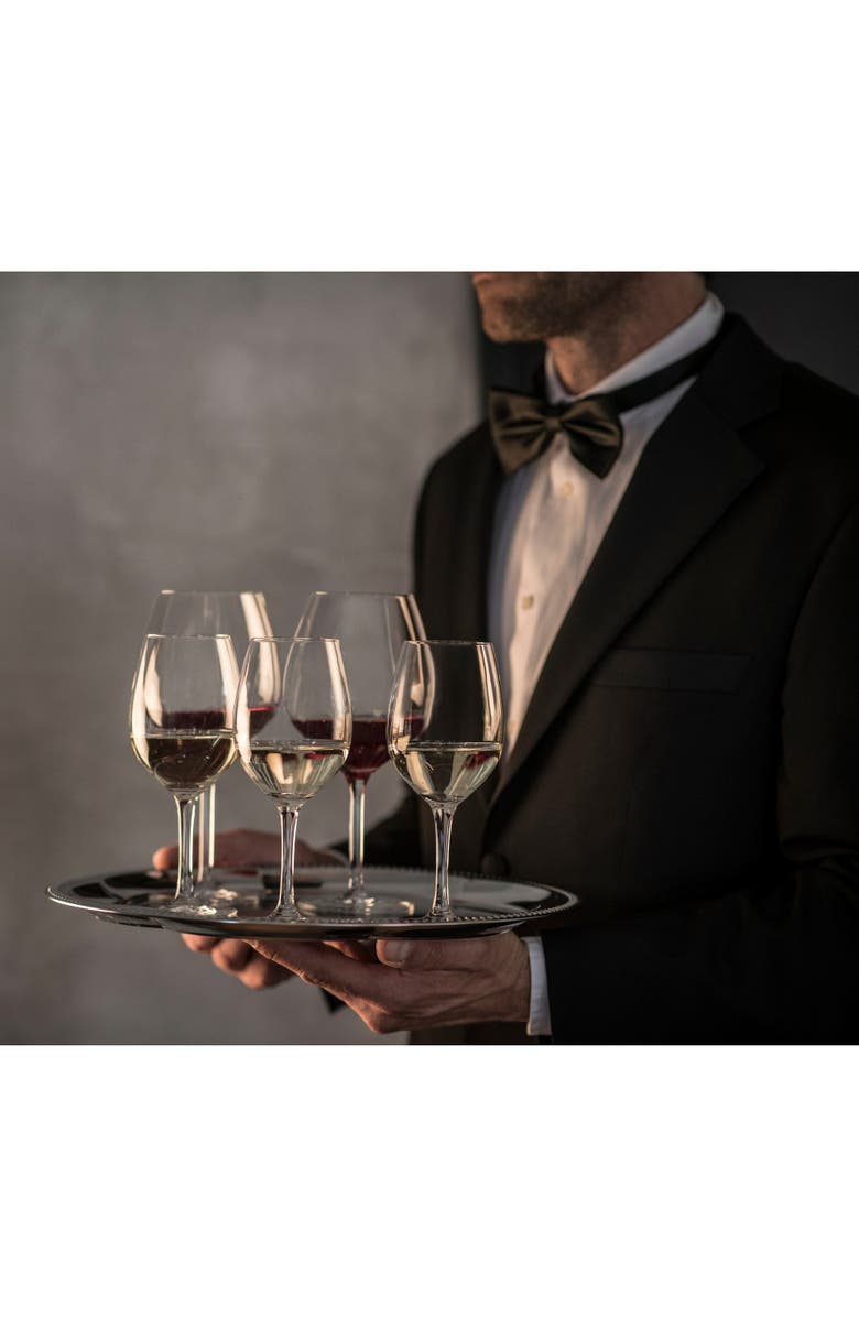 Schott Zwiesel Banquet Set of 6 White Wine Glasses, Alternate, color, Clear