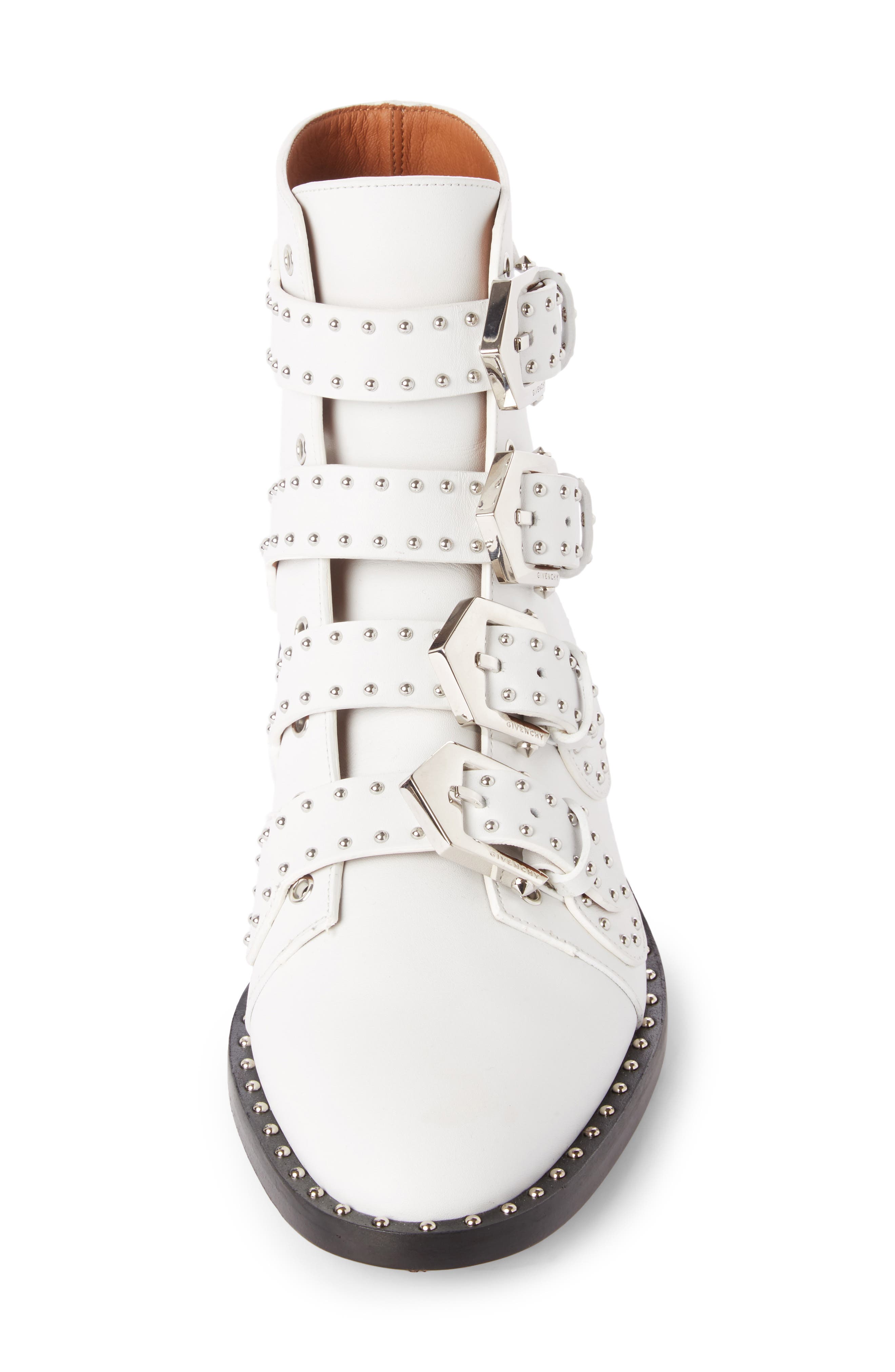 Givenchy Prue Studded Buckle Bootie, Alternate, color, 