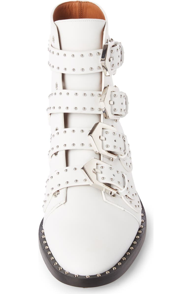 Givenchy Prue Studded Buckle Bootie, Alternate, color,