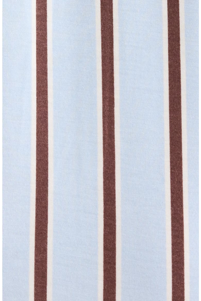 Moonlight Eco Nightshirt, Alternate, color, BLUE- BROWN SHADOW STRIPE