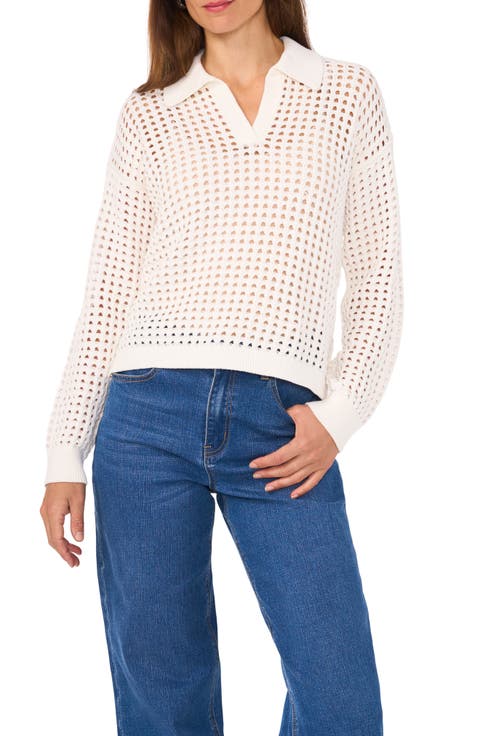 Open Stitch Sweater
