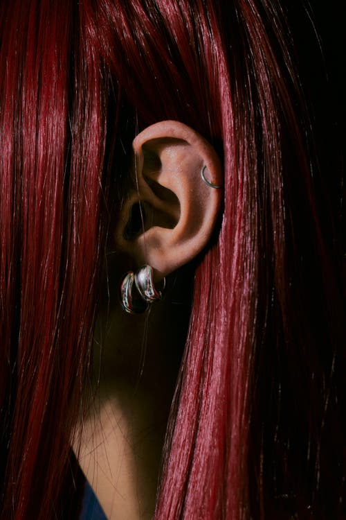 67jewelry Baby Hoops In Metallic