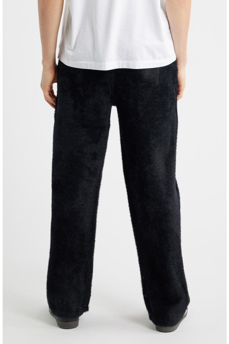 BB Fuzz Sweatpants, Alternate, color, BLACK