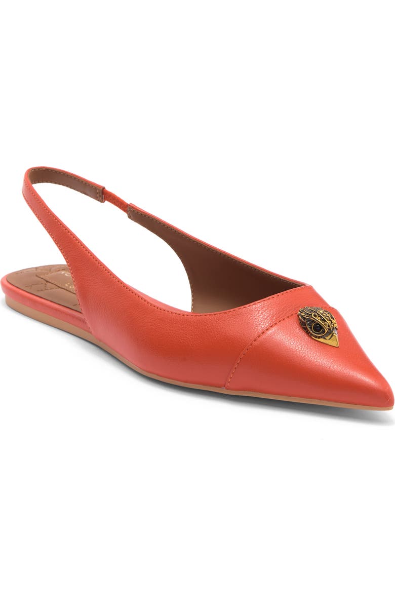 Kurt Geiger London Belgravia Eagle Slingback Flat, Main, color,