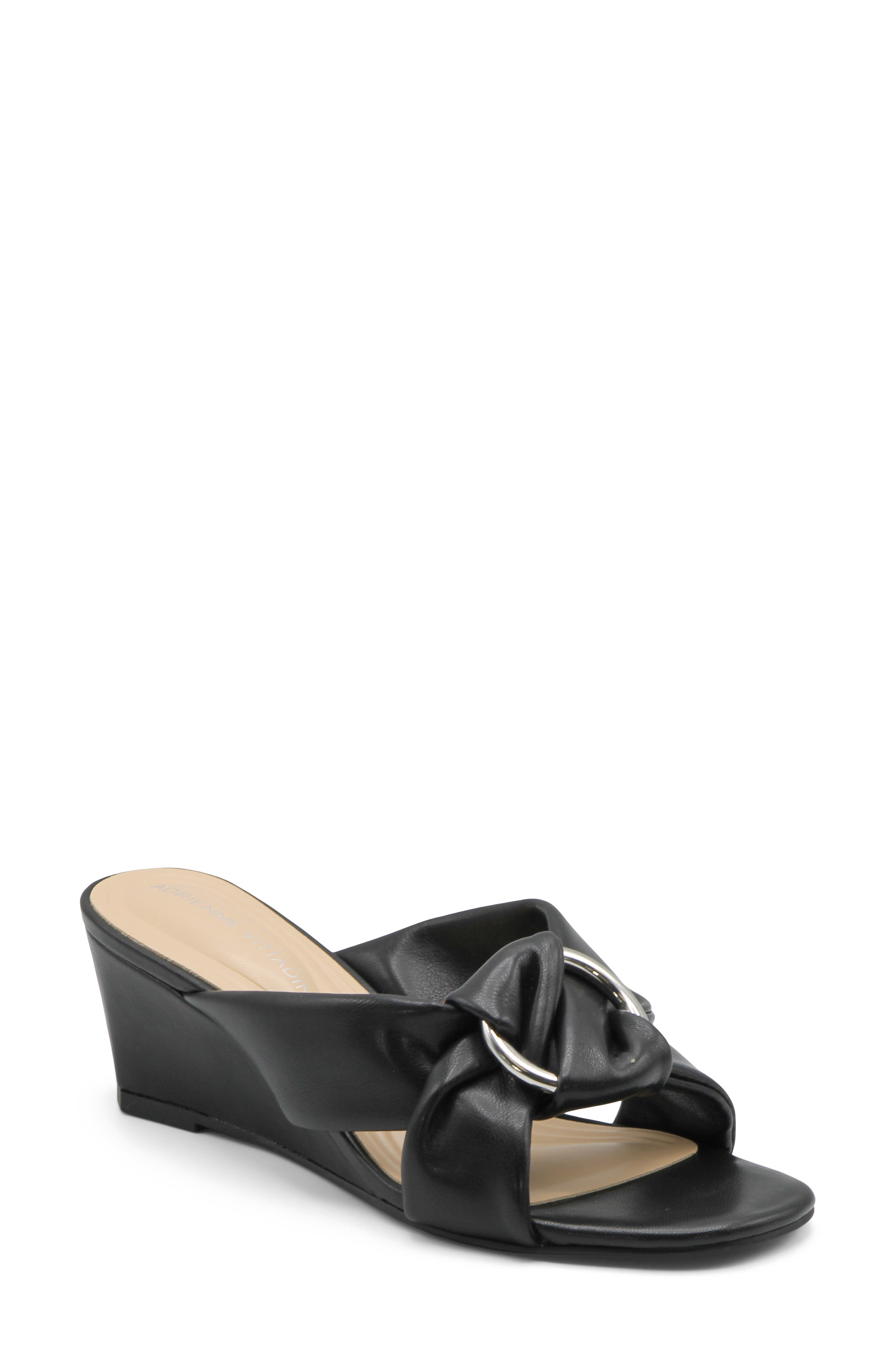 Adrienne Vittadini Arland Wedge Slide Sandal