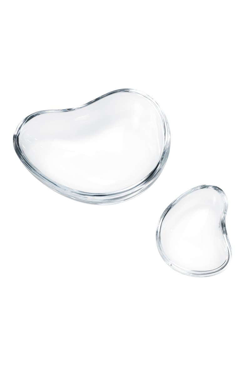 Indulgence 2-Piece Crystal Caviar Dish Set, Alternate, color, NO COLOR