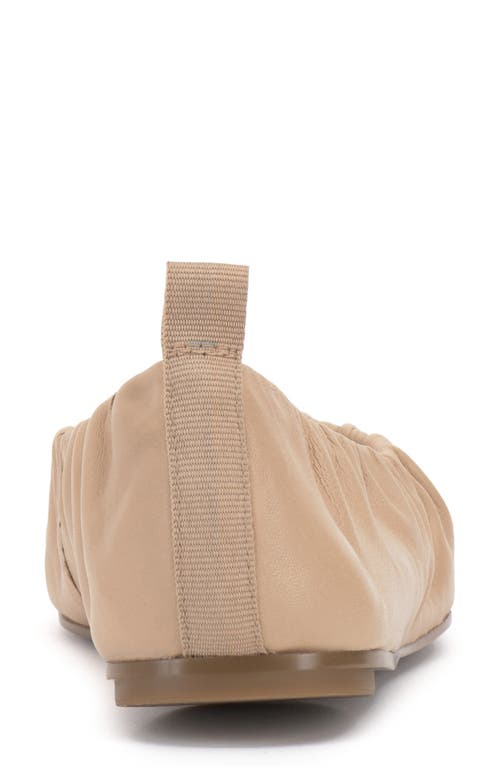 Vince Camuto Verline Ballet Flat In Soft Buff