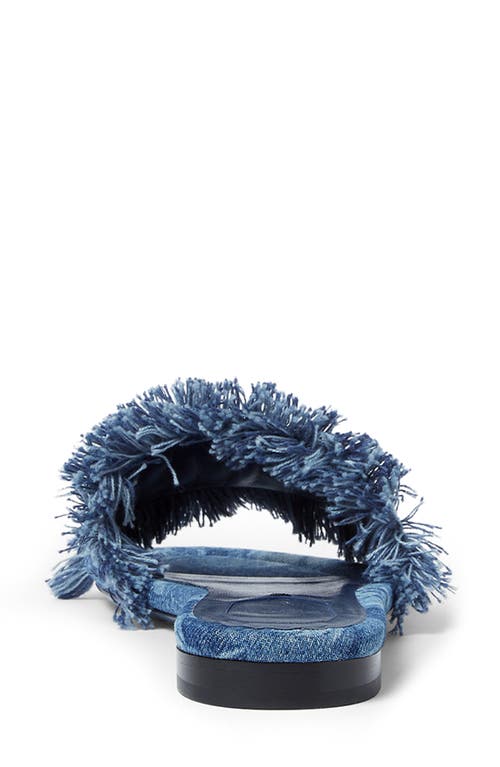 Fendi Sun Slides Frayed Edges