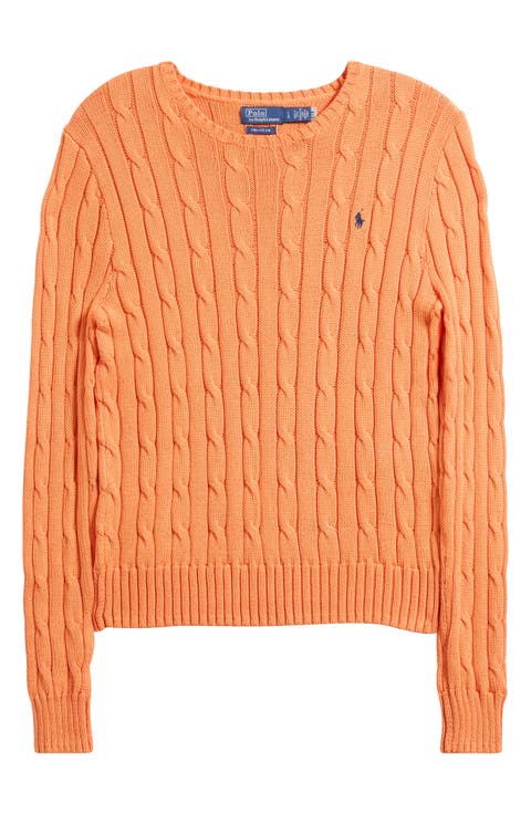 Julianna Cotton Cable Sweater