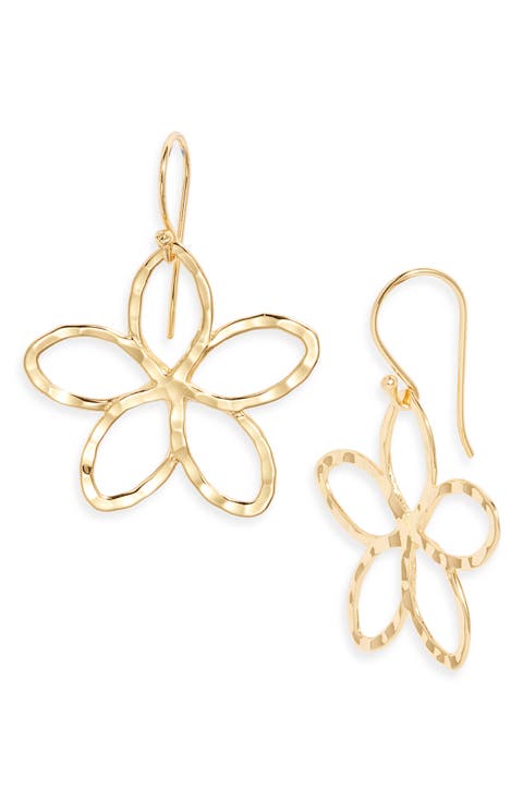 Melia Floral Drop Earrings