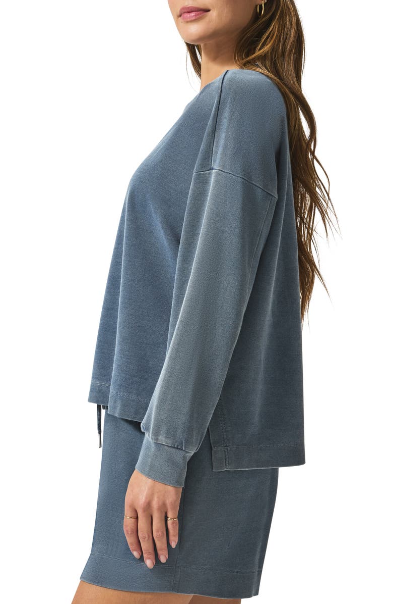 Splendid Indigo Crewneck Sweatshirt, Alternate, color, Indigo