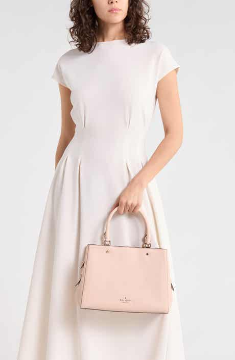 medium pebble leather satchel