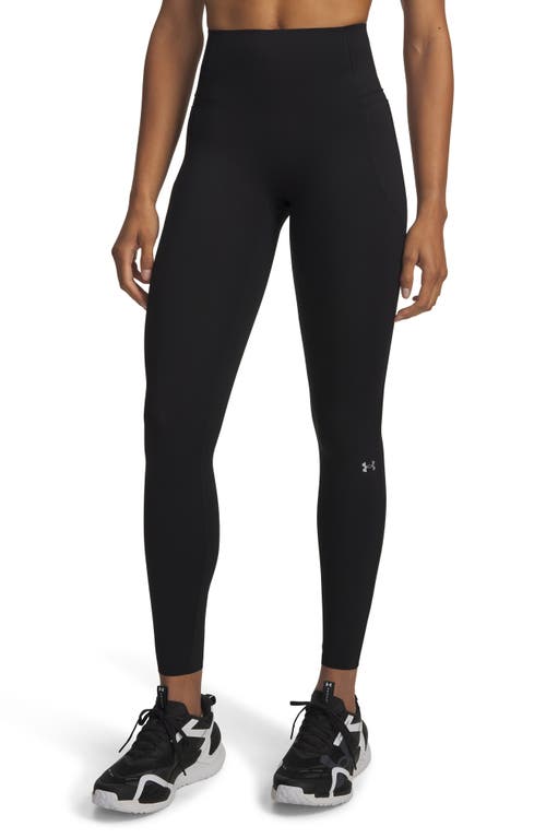 Under Armour Vanish Elite Pocket Leggings In 008 Ultimate Black