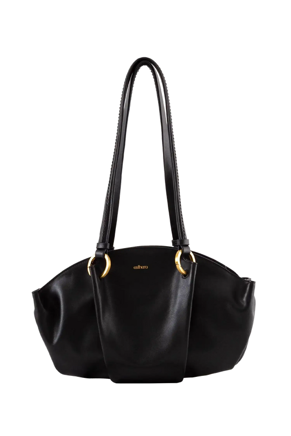 0707 Leather Shoulder Bag, Main, color, Black
