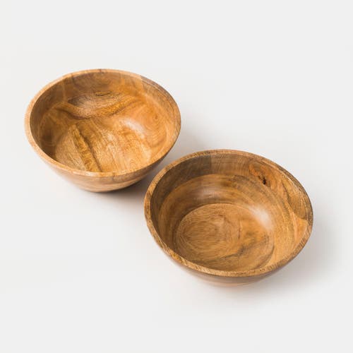 Mela Artisans Verdan Mangowood Bowl Set