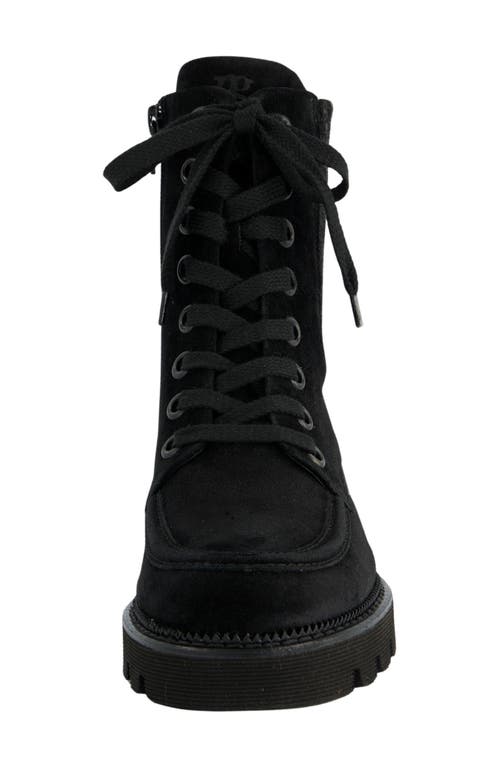 Paul Green Cassidy Hiker Boot In Black