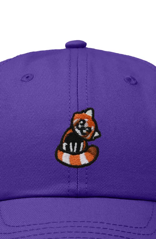 DALIX DALIX RED PANDA EMBROIDERED DAD HAT