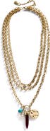 BaubleBar Layered Pendant Necklace
