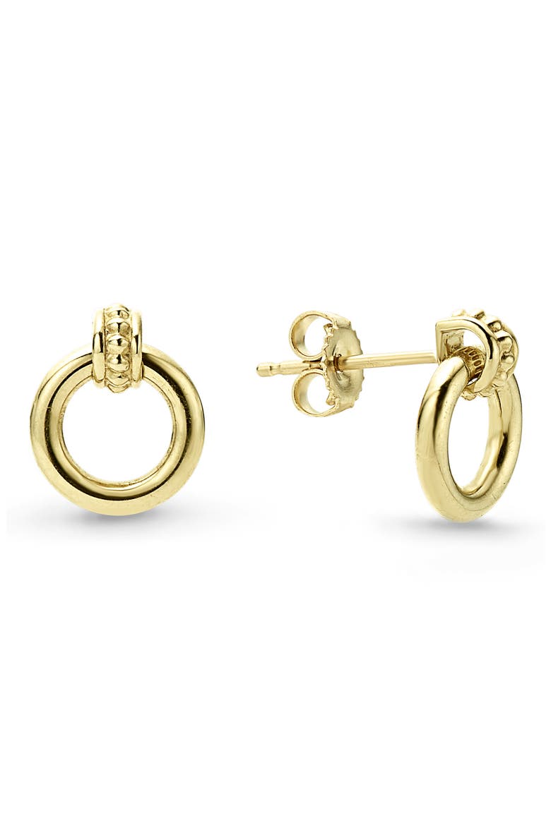 Meridian 18K Gold Circle Stud Earrings, Main, color, GOLD