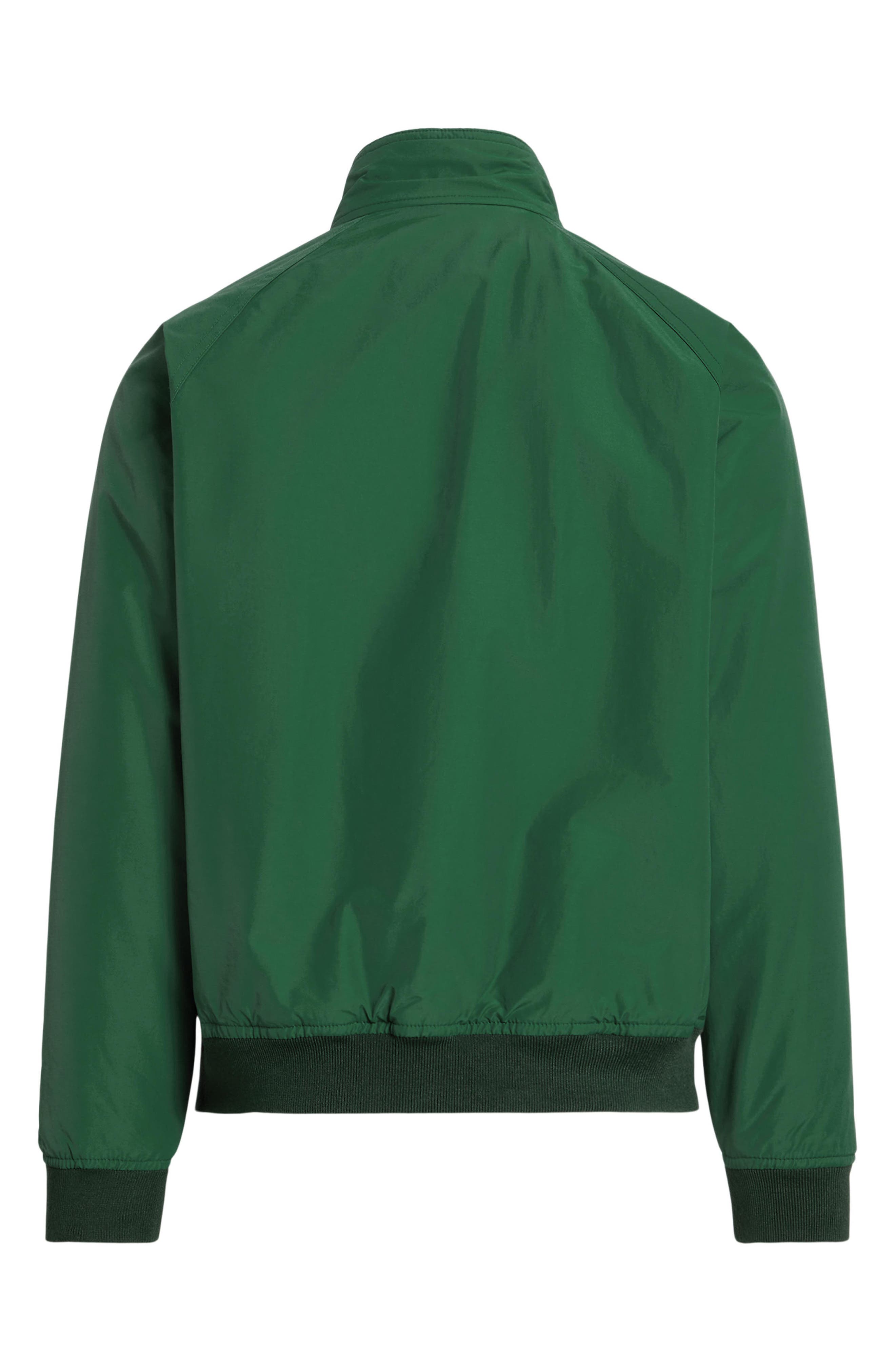 Embroidered Logo Raglan Sleeve Jacket (Men) | Nordstrom