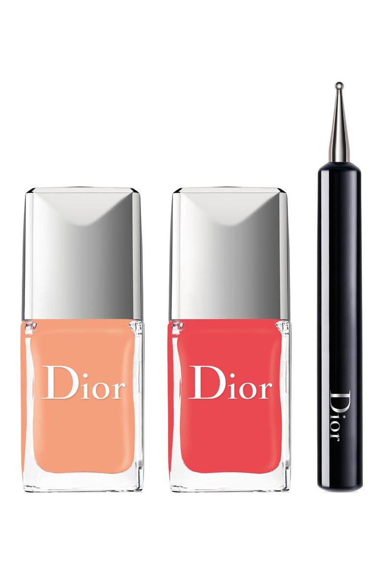 'Vernis - Polka Dots' Color & Dots Manicure Kit (Limited Edition), Main, color, 002 CONFETTIS