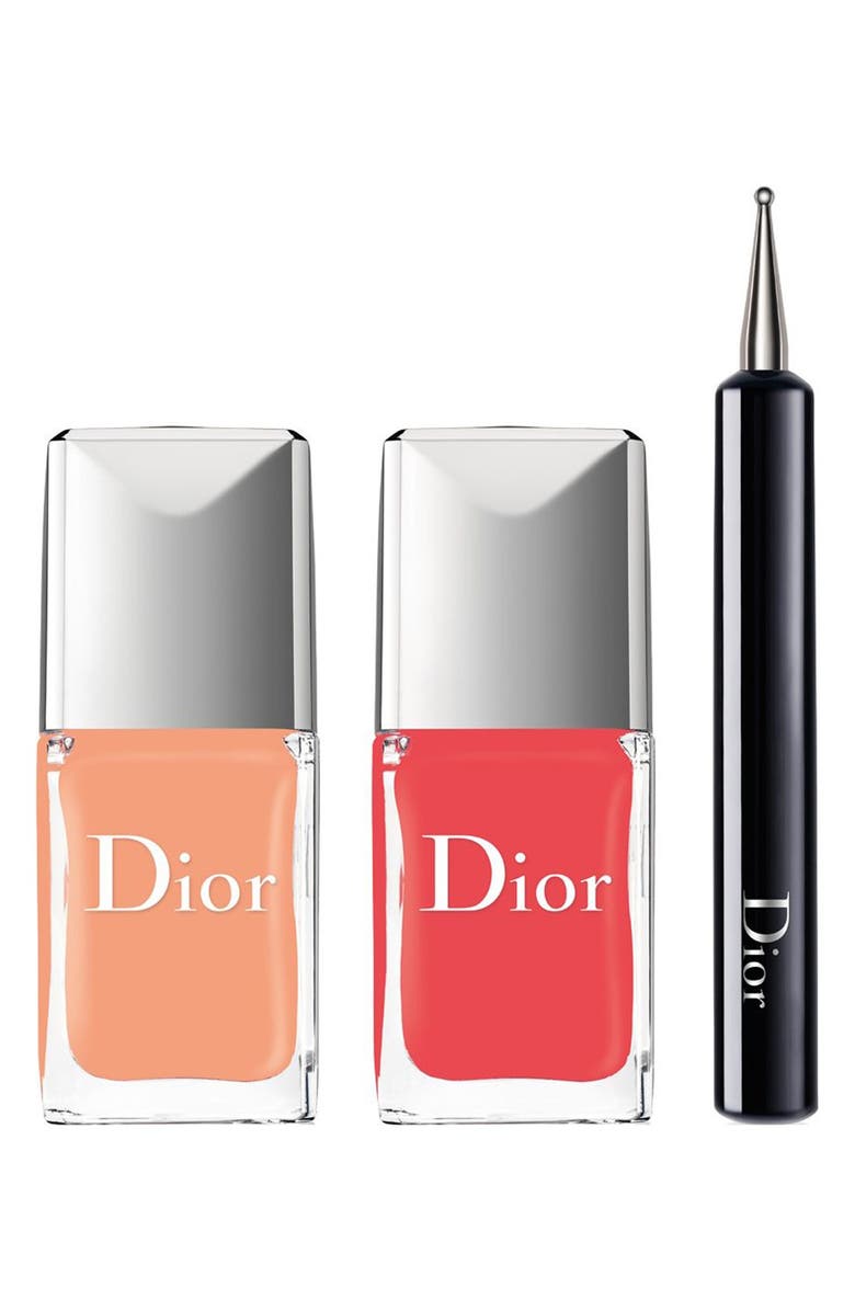 DIOR 'Vernis - Polka Dots' Color & Dots Manicure Kit, Main, color, 