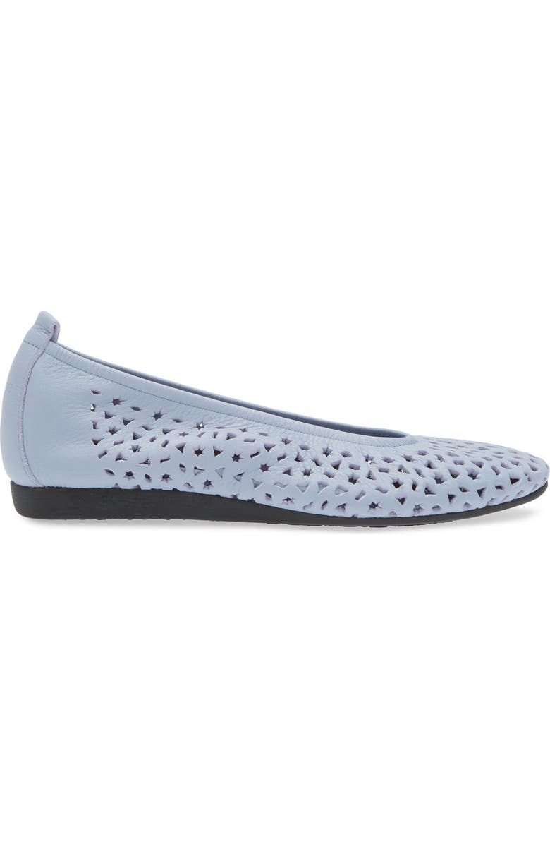Arche Lilly Perforated Ballet Flat, Alternate, color,