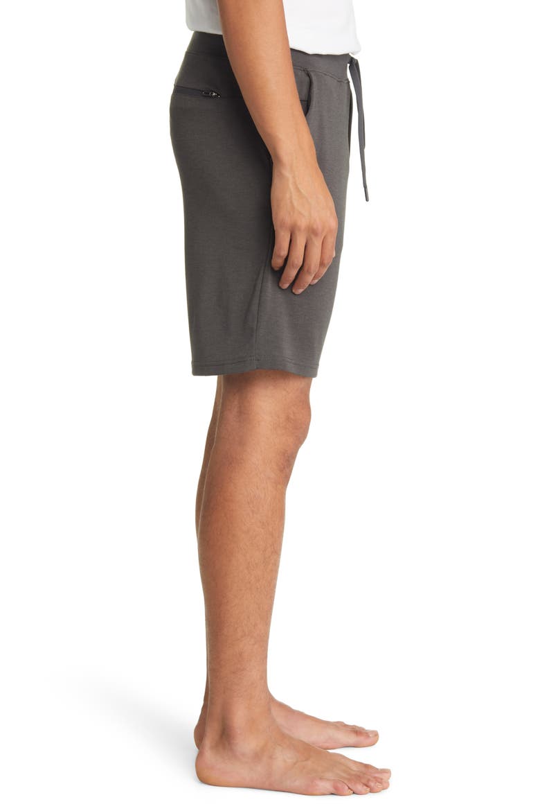 Ultrasoft Jogger Pajama Shorts, Alternate, color, CHARCOAL