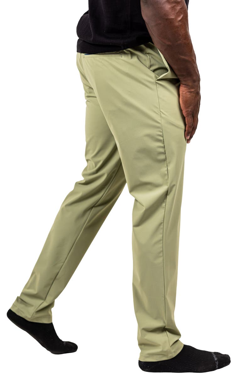 Maceoo Workout Stretch Pants, Alternate, color, Green