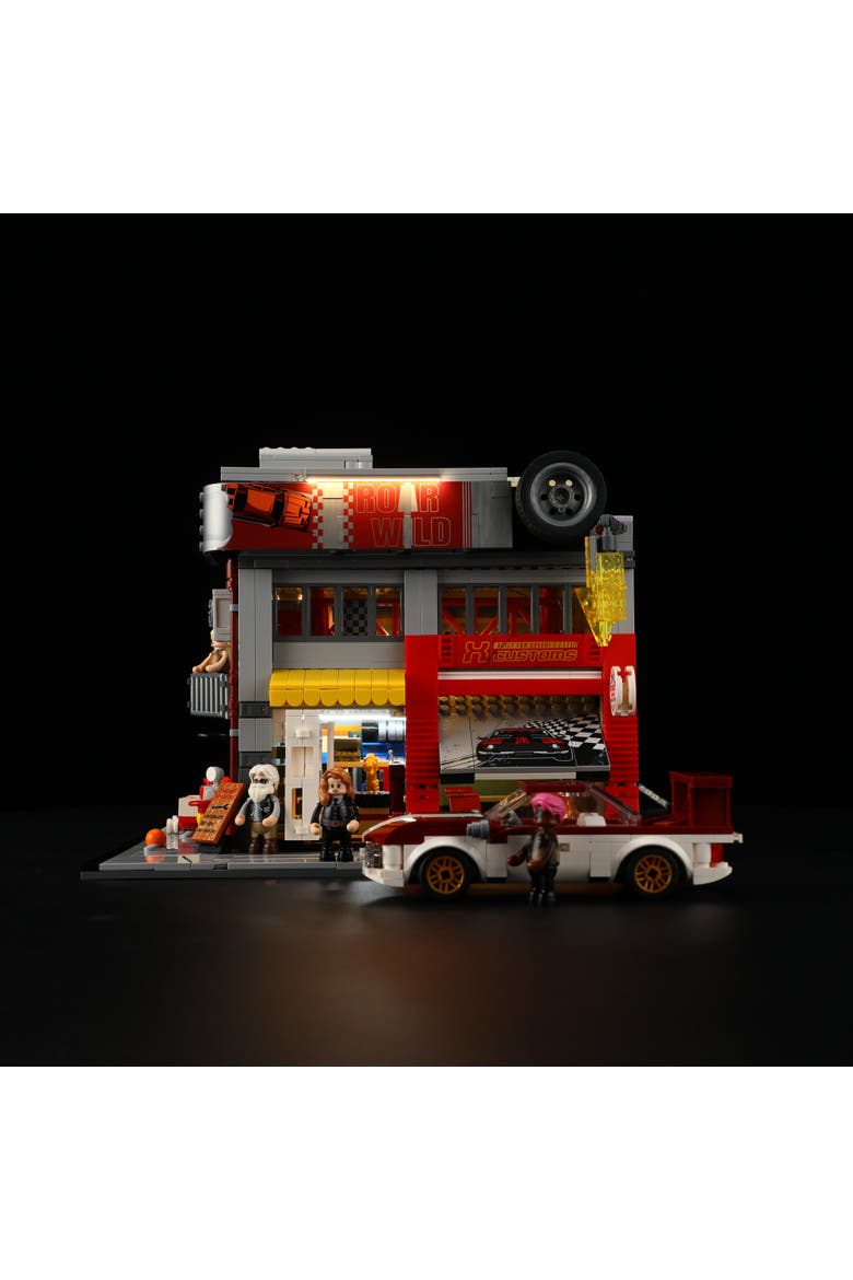 Street MOD Garage Lighting Building Set Model CT1935M, Alternate, color, Multicolor