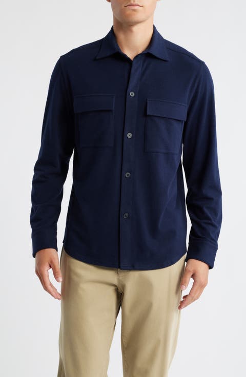 Scuba Knit Overshirt