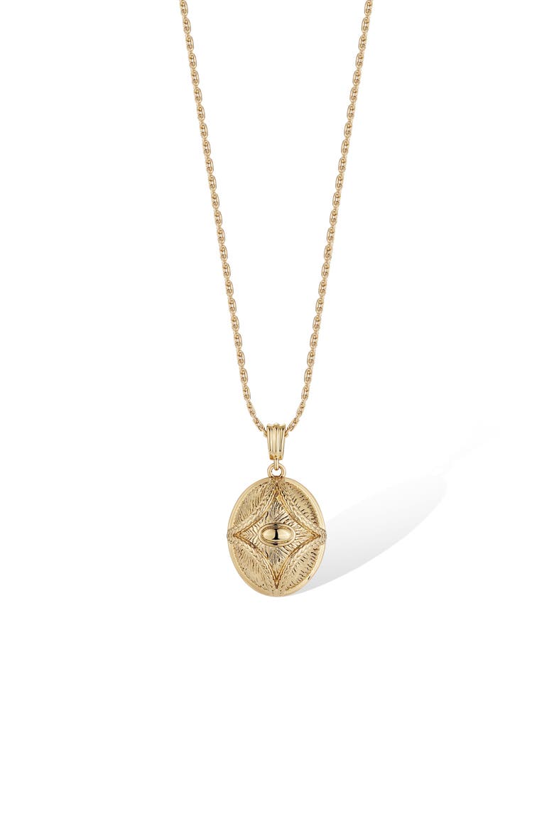 Egypt Eye Necklace, Main, color, Gold
