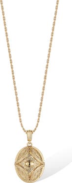 RETRO CHIC Egypt Eye Necklace