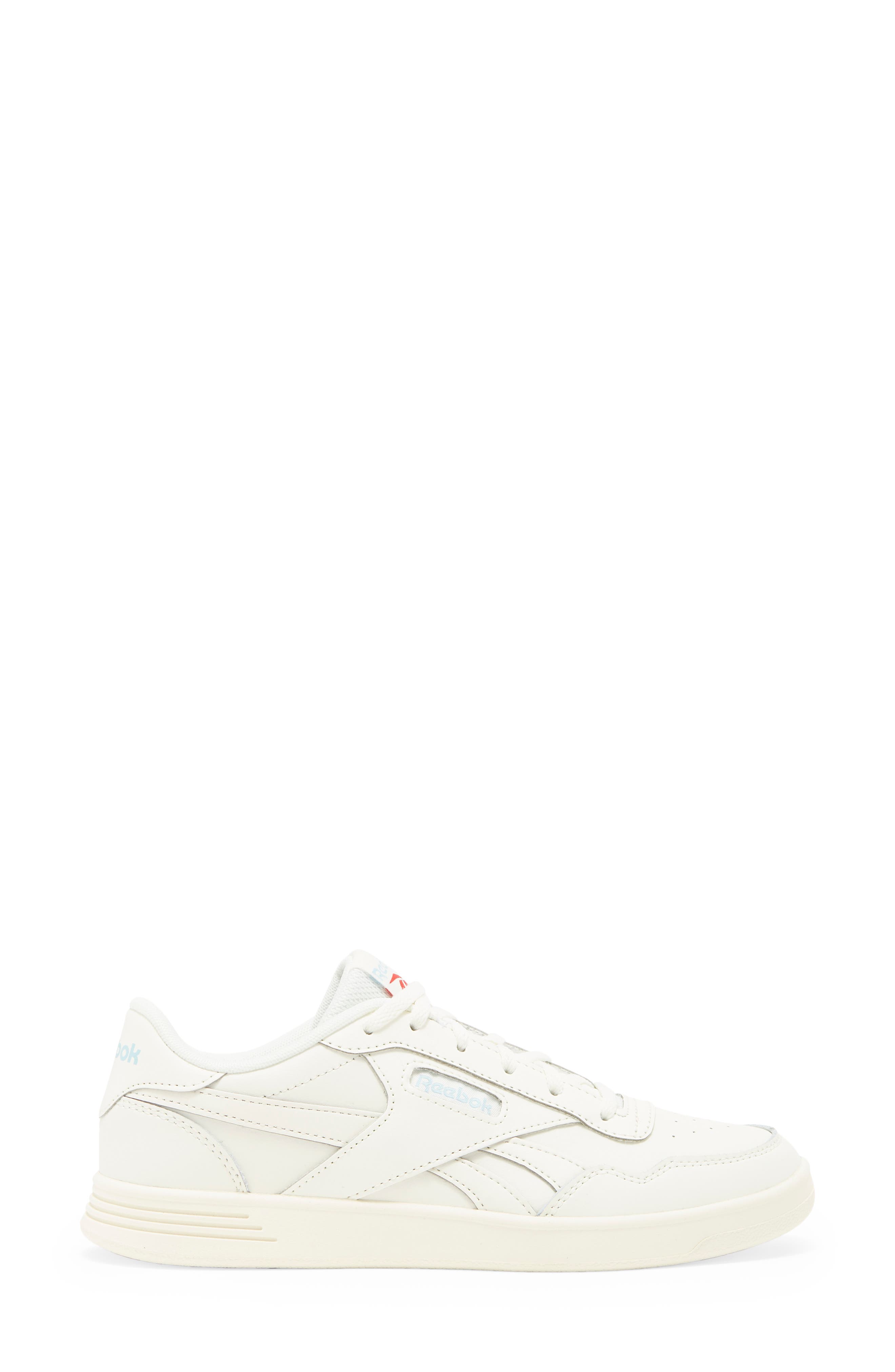 Reebok Court Advance Sneaker, Alternate, color, Chalk/Blup