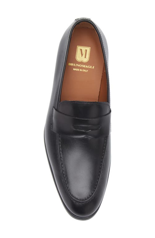 Bruno Magli Ricci Penny Loafer In Black