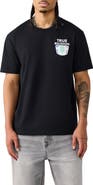 True Religion Buddha MFG Cotton Graphic T-Shirt