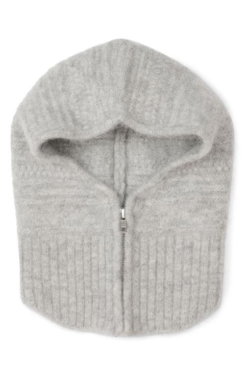 Arctic Fox & Co. Arctic Fox & Co The Alpaca Blend Zip Balaclava In Gray