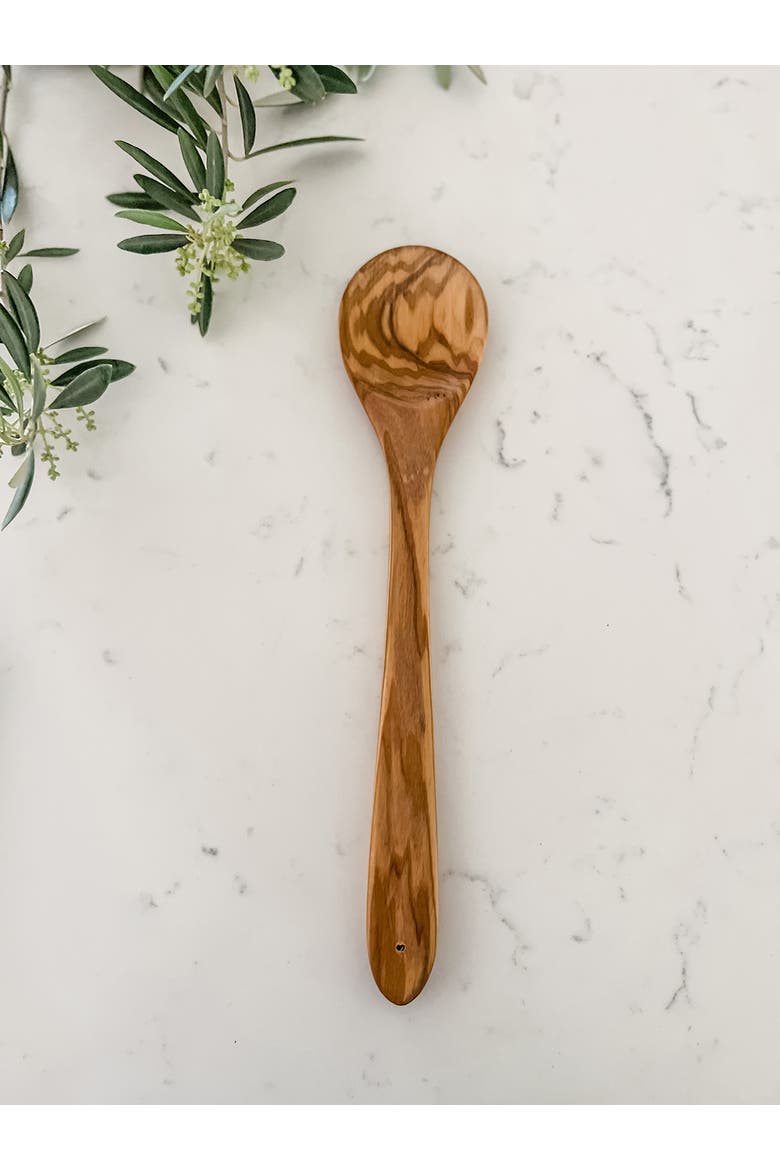 Cilio Toscana Olivewood Cooking Spoon, 11.8-Inch, Alternate, color, Brown