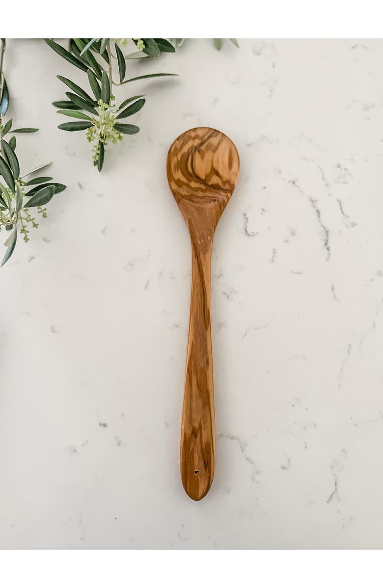 Kuchenprofi Cilio Toscana Olivewood Cooking Spoon, 11.8-Inch, Alternate, color, Brown