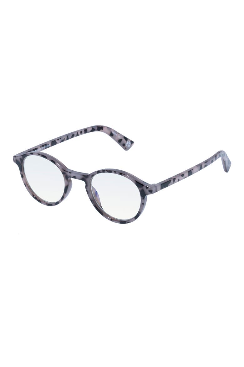 So Rando 46mm Blue Light Blocking Reading Glasses, Alternate, color, COOKIE TORT
