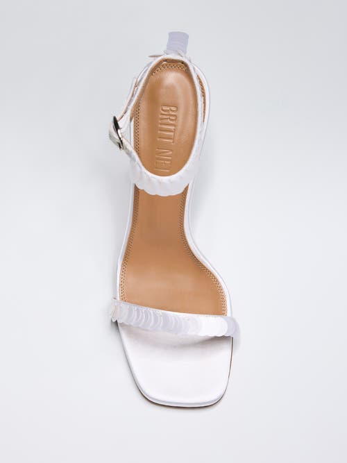 Britt Netta Dazzle Sandal In White