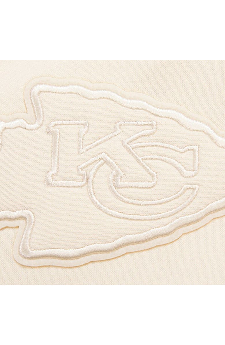 PRO STANDARD Men's Pro Standard Cream Kansas City Chiefs Neutral Fleece Sweatpants, Alternate, color, Cream
