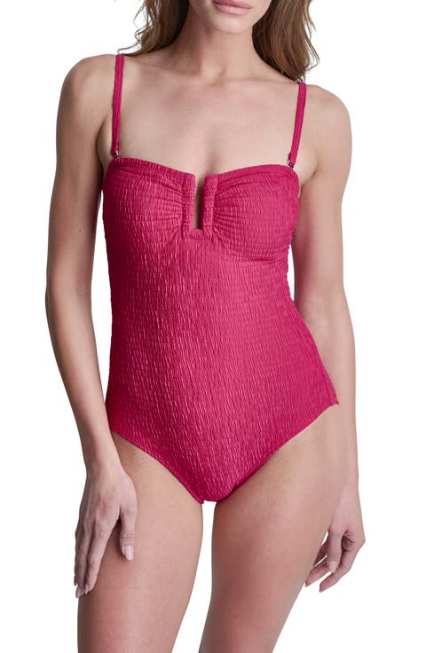 U-Wire Bandeau One-Piece Swimsuit
