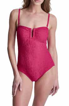 U-Wire Bandeau One-Piece Swimsuit