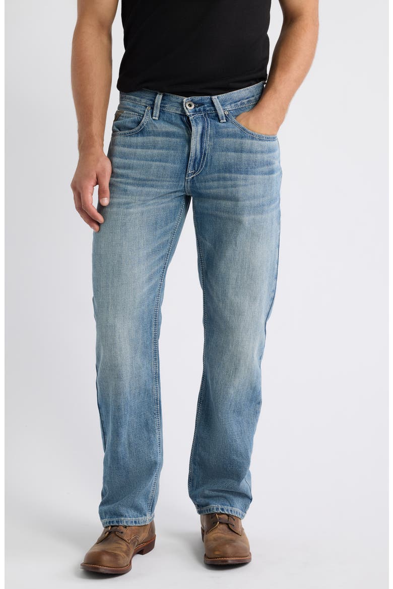 M2 Relaxed Bootcut Jeans, Main, color, BLUE