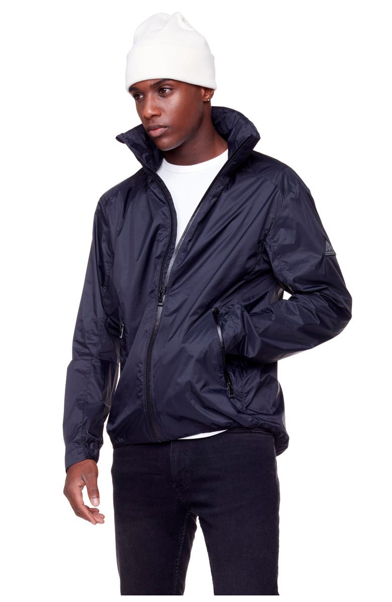 Alpine North STEWART - Recycled Ultralight Windshell Jacket, Alternate, color, Black