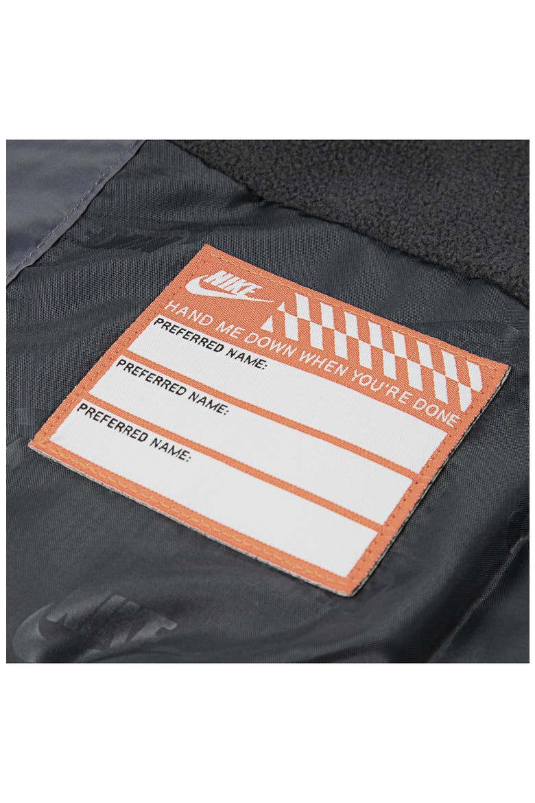Puffer Zip Jacket, Alternate, color, M19SMOKE G